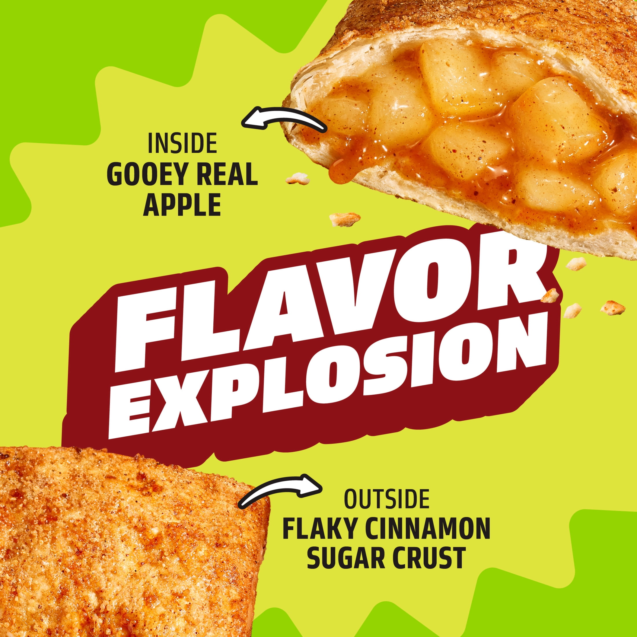 Hot Pockets Snack Breaks Apple Pie, Frozen Treats, 4 Oz, 2 Count