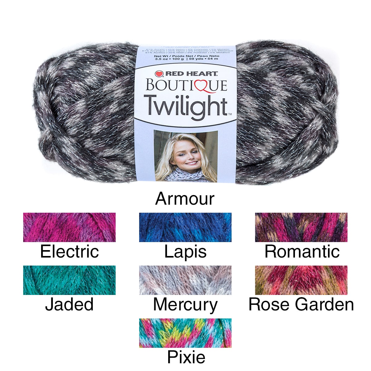 Red Heart Boutique Infinity Yarn, 129 Yd.