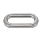 B9601 Nickel Matte, Single Loop, Solid Brass-LL