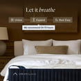 thumbnail image 5 of DreamCloud Classic 12" Full Mattress - Luxury Hybrid Gel Memory Foam - 365 Night Trial - Fiberglass Free - Forever Warranty - Mattress in a Box - CertiPUR-US Certified, 5 of 7