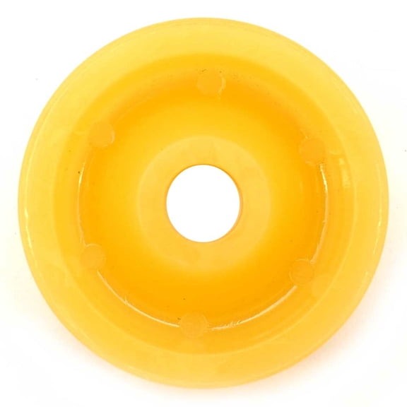 Ranger Boat Keel Roller End Cap 300658 | 3 1/8 Inch Yellow Thermoplastic