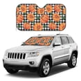 thumbnail image 2 of Fuzoiu Autumn Pumpkins Gingham Print Car Windshield Sunshade,Foldable Reflective Sun Visor,Windshield Sun Shade,UV Rays Sun Visor Shade,Auto Front Sun Shield Shade-Medium, 2 of 8