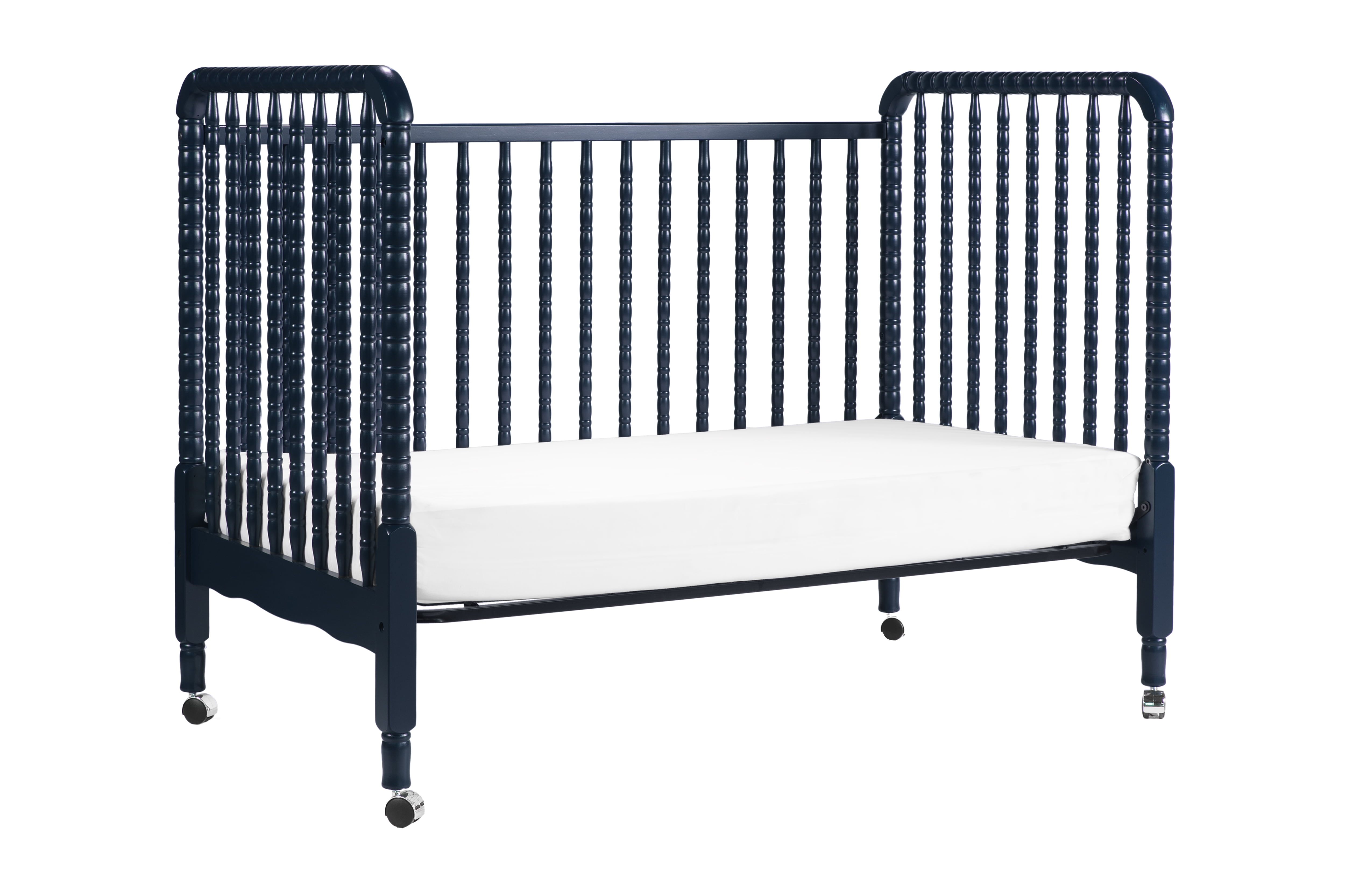 navy jenny lind crib
