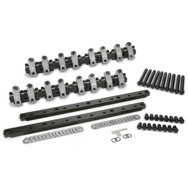 7030175175 Shaft Rocker Arm Kit with Edelbrock FE 427 Heads for Big Block Ford