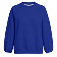 thumbnail image 4 of LIIPEE Womens Casual Solid Color Sweatshirts Autumn Cozy Long Sleeve Crew Neck Sweatshirt S-XXXL, 4 of 4