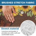 thumbnail image 7 of SCRAWLGOD Recliner Chair Covers Stretch Reclining Cover for Recliner Chair Washable 1 Seat Chair Covers for Reclining Chairs with Elastic Band for Dogs Pets, Sunflower Butterfly Leopard Print Brown, 7 of 7