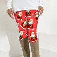 thumbnail image 2 of Gibobby Pantimedias para Mujer Cómodas y Cálidas Leggings de mujer Pantalones de bota con estampado navideño Pantalones de cintura cómodos (Rojo, M), 2 of 5