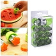 thumbnail image 3 of Steel Fruit Vegetable Cookie Shape Cutter Set Kid Food UK, 3 of 9