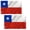 Polyester, variant on Anley Rip-Proof Double Sided 3-Ply Chile Flag 3x5 Foot - Chilean Flags