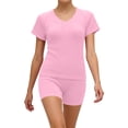thumbnail image 3 of Shrysg LPilates Yoga Uniset Shock Sports Yoga Kit - High-Stretch Ribbed Seamless Workout Set for Fitness and Casual Wear, 3 of 6