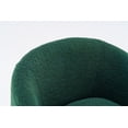 thumbnail image 5 of Swivel Barrel Chair, Modern Accent Sofa Chair, Teddy Fabric Club 360 Degree Swivel Chair, Small Leisure Armchair for Nursery Living Room Hotel Bedroom Office Lounge, Green, 5 of 7