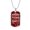Military Chain (Gold), variant on We Can Sedate RN Dog Tag Necklace Stainless Steel 24" Chain Silver Tone or Gold Tone