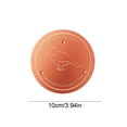 thumbnail image 3 of Bird Bath Copper Disk, Water Purifier Cleaner Disc Reduce Scrubbing Safe Clean Water 3 Point Support Long Lasting Low Maintenance Algae Control, for Bird Baths Garden Fountain Outdoor All Season Use, 3 of 8