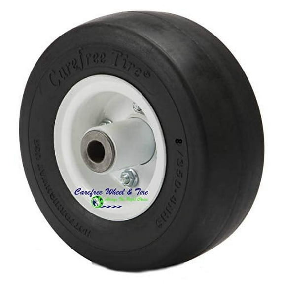 8x3.00-4 (8" x 3") Wheel Assy, 3.50″ Centered Hub