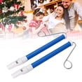thumbnail image 4 of Slide Whistle Instrument, Lovely Color ABS Metal Mouth Shape Design Simple To Play Slide Whistle  For Early Enlightment Pink,Purple,Blue, 4 of 8