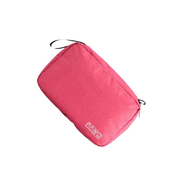 Bolsa colgante de viaje Billuyoard para almacenamiento de maquillaje multifuncional rosa