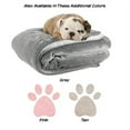 thumbnail image 2 of Petmaker 80-PET6106 Waterproof Pet Blanket with Soft Plush Throw Protects Couch & Chair, Gray, 2 of 2