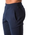 thumbnail image 4 of Men's Tracksuit Pants Stretch Slim Foot Fitness Training Running Pants, 4 of 6