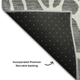 thumbnail image 5 of Addison Rugs Mayfield Premium Machine Washable Transitional Geometric Gray Rectangle Rug, 9' x 12', 5 of 6