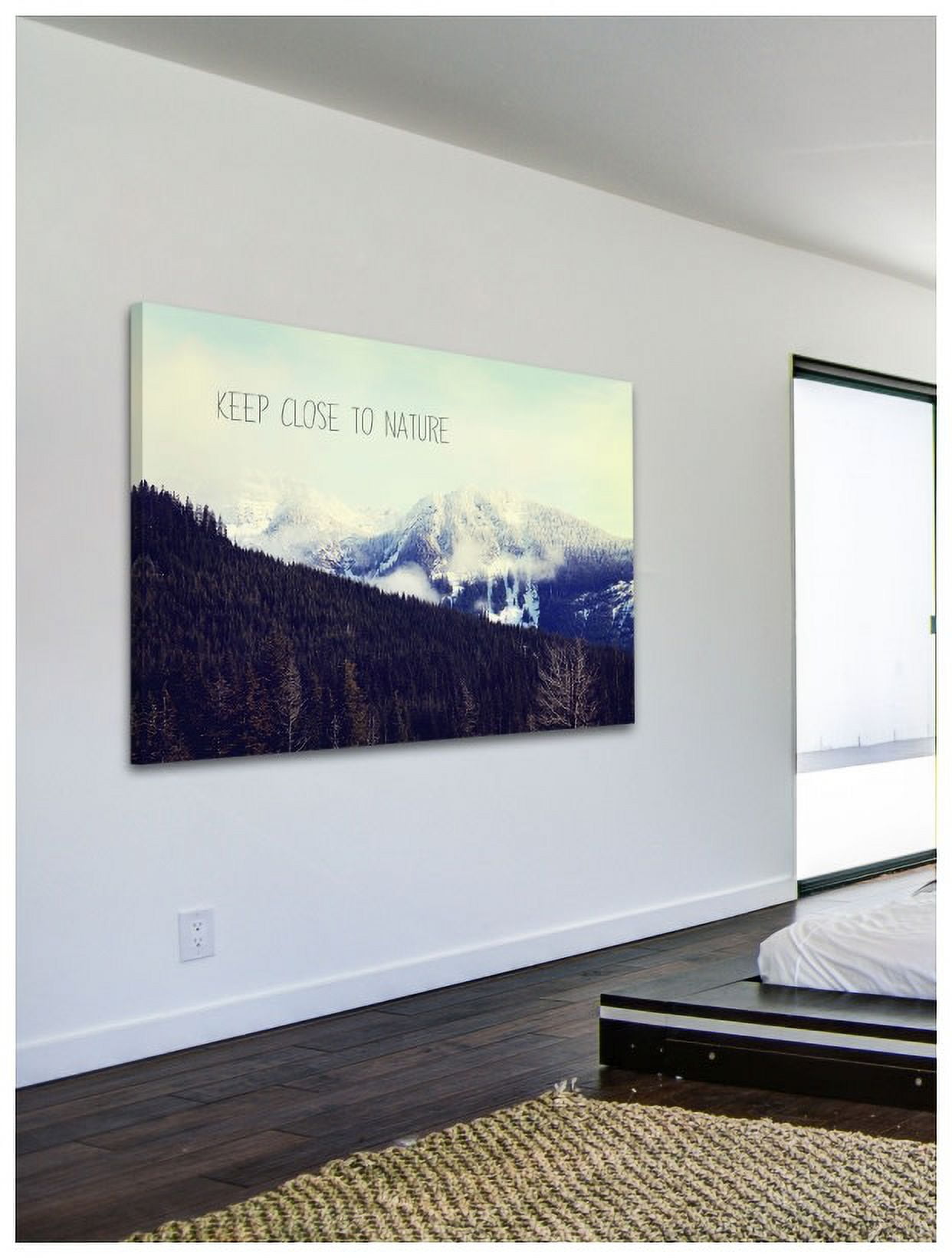 Marmont Hill "Keep Close to Nature" Sylvia Cook Painting Print on Canvas
