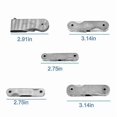 thumbnail image 3 of Stainless Steel Radius Gauge, Portable Concave Convex External Internal Arc Measuring Tool Radius Fillet Gauge Set(5Pcs), 3 of 5