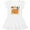 AA-White, variant on Inktastic I'm Three Pizza Birthday Party Girls Toddler Dress