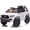 White, variant on Patikuin Electric Kids Ride on Cars 12V Battery Powered for Ages 2-6 Licensed Toyota Tacoma,Kids' Electric Vehicles with Remote Control White
