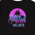 thumbnail image 4 of Inktastic Retro 80s Puerto Vallarta Boys or Girls Long Sleeve Toddler T-Shirt, 4 of 5