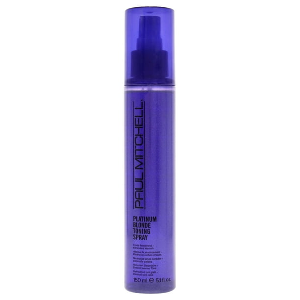 Spray matizador rubio platino de Paul Mitchell para unisex - Spray de 5,1 oz