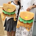 thumbnail image 4 of Mochila de Felpa de Hamburguesa Sunnimix Pequeño Regalo Creativo de Moda, 4 of 8