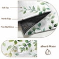 thumbnail image 6 of Eucalyptus Leaf 7FT Round Area Rugs for Living Room Watercolor Green Plant Country Ultra-Thin Non-Slip Round Rugs Machine Washable Low Pile Circle Carpet for Bedroom Kitchen Nursery, 6 of 9
