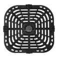 thumbnail image 4 of Square 24x23cm Fryer Replacement Grill Pan 304 Stainless Steel Fryer Replacement Crisper Plate, 4 of 12