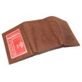 thumbnail image 6 of Mexican Sombrero Men's RFID Blocking Genuine Leather Bifold Trifold Card ID Wallet Trifold, 6 of 7