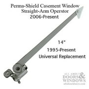 LeCeleBee Perma-Shield Casement Windows - Straight Arm Operator w/Screws - Corrosion Resistant - RH