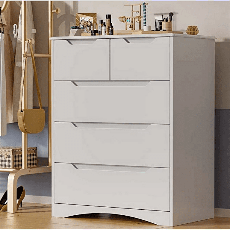 5 drawer white deals