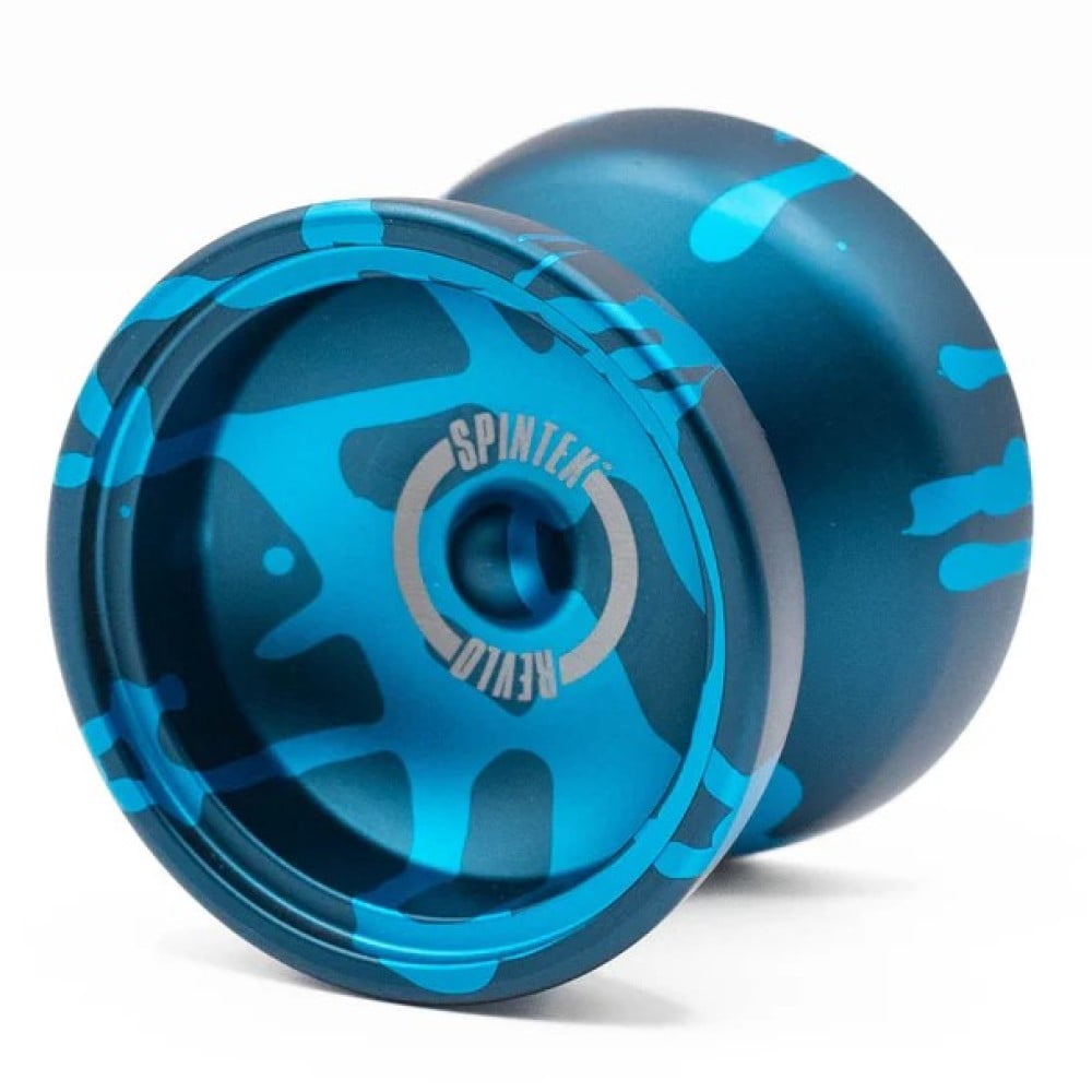 Spintek REVLO Yo-Yo - Responsive YoYo with Unresponsive Bearing Kit Included (Blueberry Splash)
