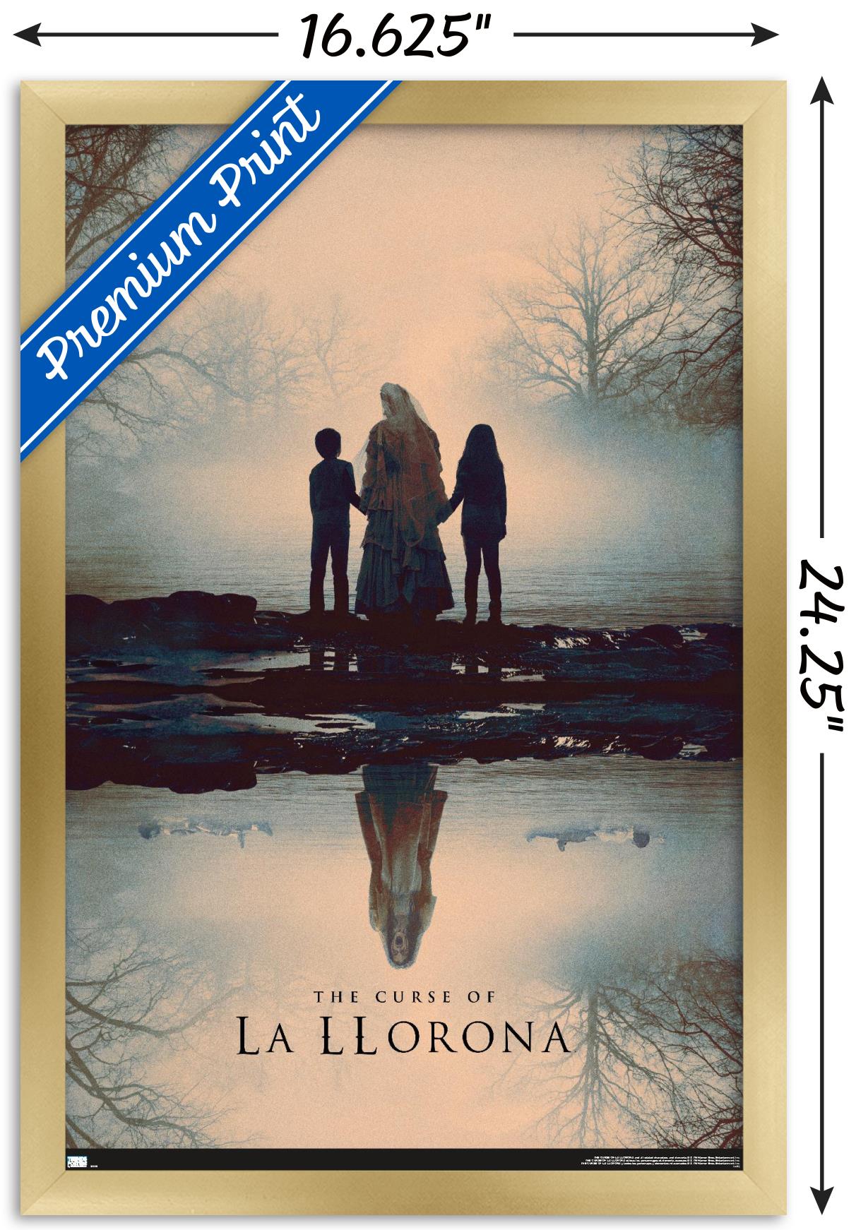 The Curse of La Llorona - Pond Wall Poster, 14.725" x 22.375", Framed