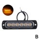 thumbnail image 1 of Luz de advertencia de 6 LED para coche, camión, remolque, baliza, luz estroboscópica intermitente R8J0, 1 of 7
