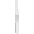 thumbnail image 3 of 72"W x 21"H x 2"D x 6"F, 7/12 Pitch, Saratoga Architectural Grade PVC Gable Bracket, 3 of 8