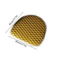 thumbnail image 3 of Leodye 1PCS Foam Seat Cushions Kitchen Chairs Pads for Dining Chairs Non Slip office Seat Cushion Chair Cushions Universal Cushions Seasons Cushion-17.7x17.7in, 3 of 6