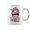 Black, variant on Happy Easter One Hoppy Mama Bunny Easter Messy Bun Women Coffee Mugs