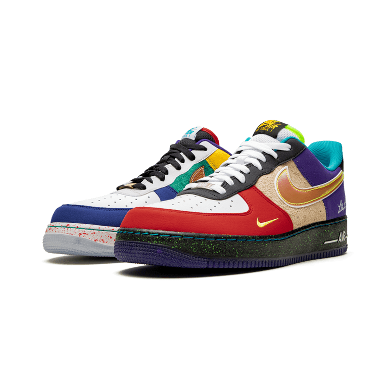 Size 6.5 Nike Air Force 1 Low What The LA Multicolor Mens Sneakers CT1117-100 Nike Air Force 1 Low What The LA Multi Color CT1117-100  main image 4