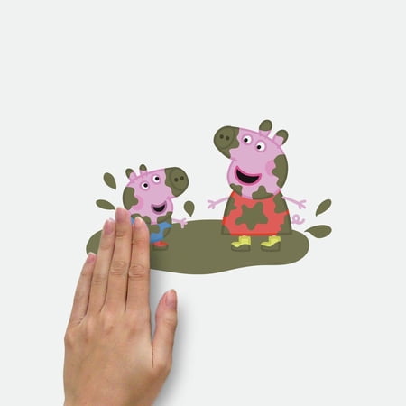 RoomMates RMK3183SCS Peppa The Pig 剥がして貼るウォールデカール