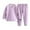 R01-Light Purple, variant on RMGVDSD Children'S Thermal Underwear Set For Boys Girls Long Johns Solid Color Soft Long Sleeve Crewneck Top And Pants 2 Piece Outfit Girls Clothing Sets
