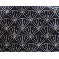 thumbnail image 4 of oneOone Georgette Viscose Fabric Shell Geometric Sashiko Print Fabric Prints by Yard 42 Inch Wide, 4 of 4