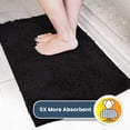 thumbnail image 3 of Muddy Mat® AS-SEEN-ON-TV Tapete para puerta y alfombra para mascotas de microfibra altamente absorbente, área lavable gruesa antideslizante y tapete de baño de chenilla suave para cocina, baño, dormit, 3 of 5