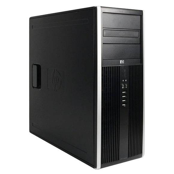 HP Compaq Elite 8200 Tower Computer Intel Core i5 2400 8GB 250GB HDD DVD Windows 10 Professional New Keyboard, Mouse,Power cord,WiFi Adapter Refurbished