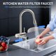 thumbnail image 3 of Grifo de cocina FEELSO con agua filtrada, acero inoxidable, 3 of 9