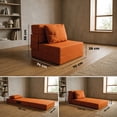 thumbnail image 4 of Sofá Cama Plegable Nube DR JOOHN Individual Naranja, 4 of 8