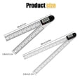 thumbnail image 3 of Digital Display Angle Ruler,2-In-1 Precision Ruler & Digital Angle Finder Protractor, (ABS-300MM), 3 of 5